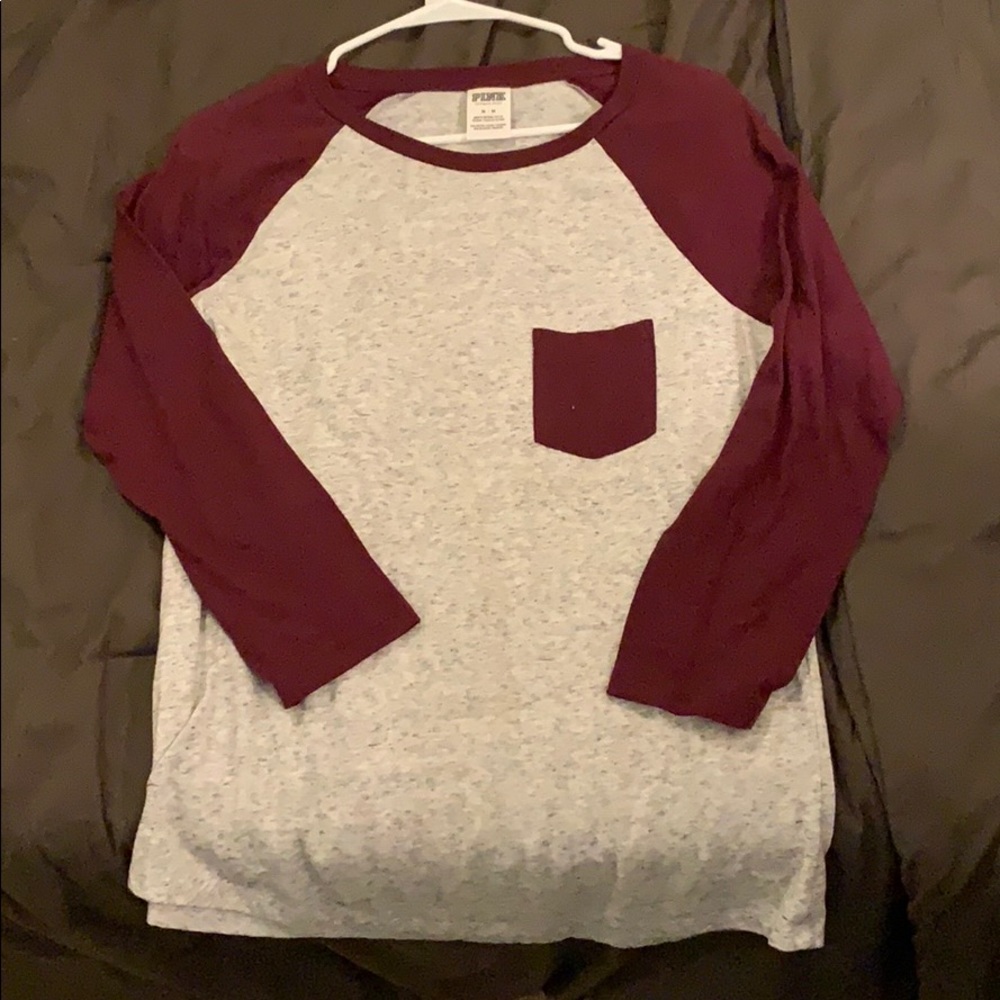 Victoria’s Secret PINK baseball tee